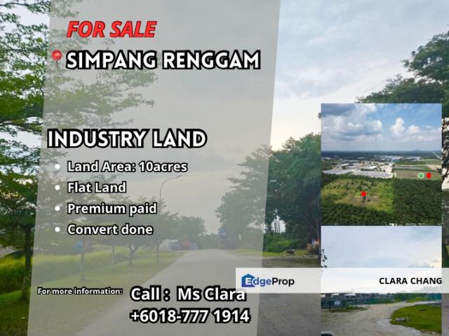 Warehouse for sale in Rengam, Johor