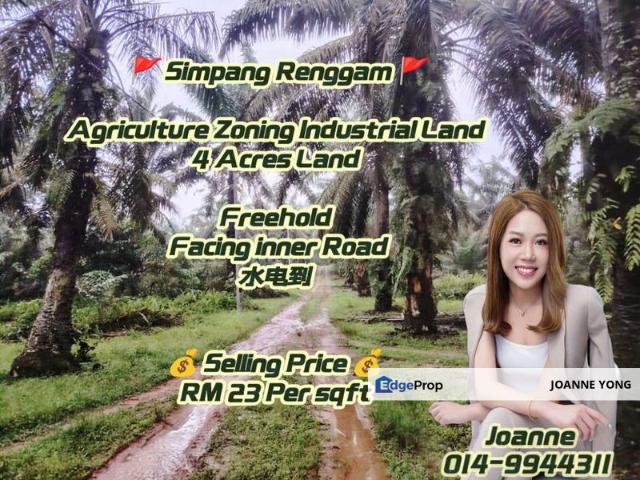 Warehouse for sale in Rengam, Johor