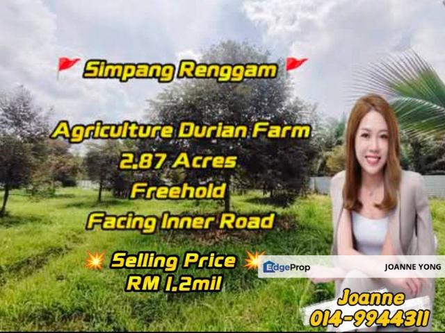 Warehouse for sale in Rengam, Johor