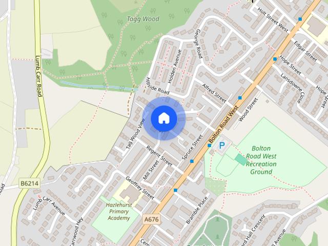 Apartment for rent in Holcombe, Bury