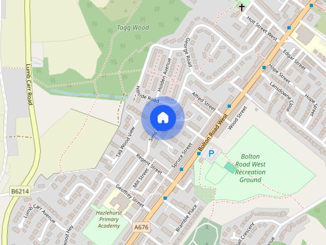 Apartment for rent in Holcombe, Bury