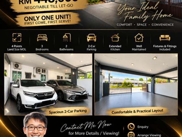 House for sale in Taman Sin San Tu A, Batu Kawa