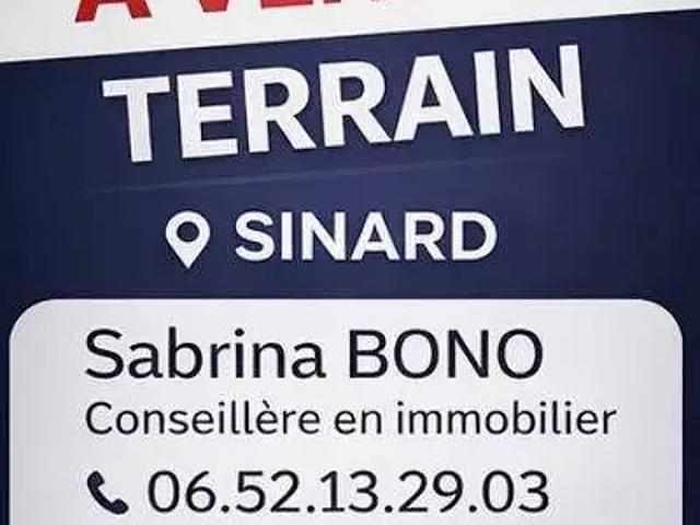 Terrain vente à Grenoble, Sinard