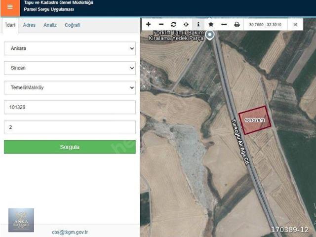 Sincan, Ankara içerisinde satılık Arsa