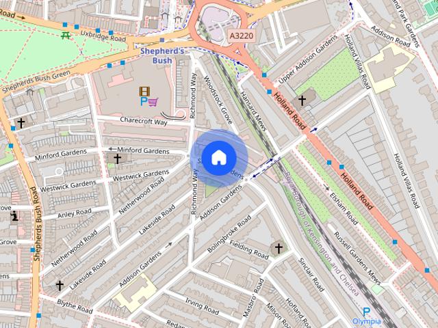 Apartment for rent in Brook Green, Greater London