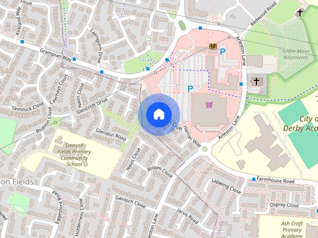 Apartment for rent in Sinfin, East Midlands