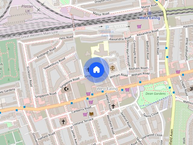 Apartment for rent in London Borough of Ealing, Hanwell