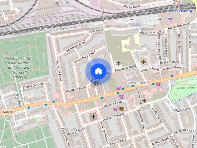 Apartment for rent in London Borough of Ealing, Hanwell