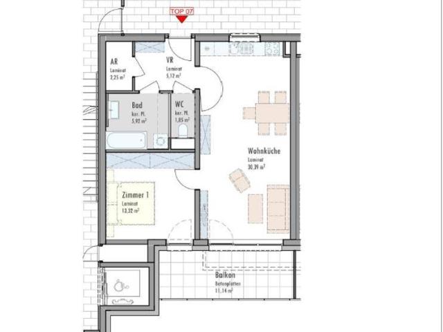 Apartment mieten in Wiener Neustadt, Niederösterreich