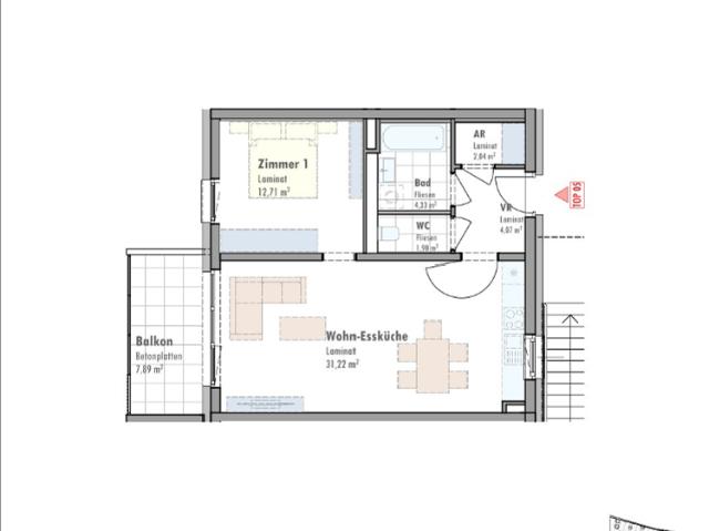Apartment mieten in Ternitz, St. Johann am Steinfelde