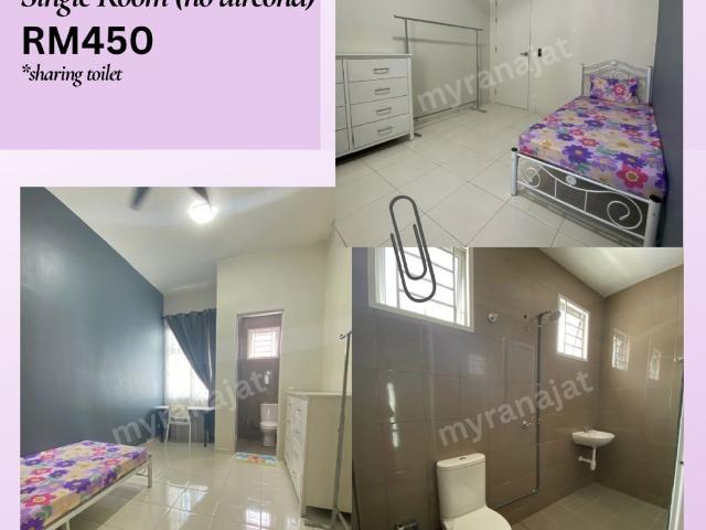 Room for rent in Paya Rumput, Malaka