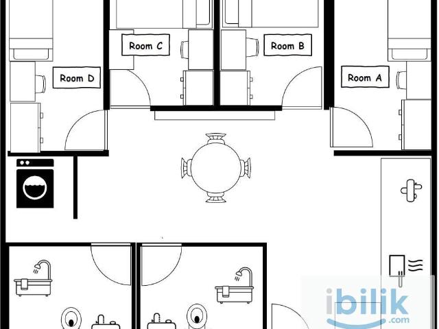 Room for rent in Tanjong Sepat, Selangor
