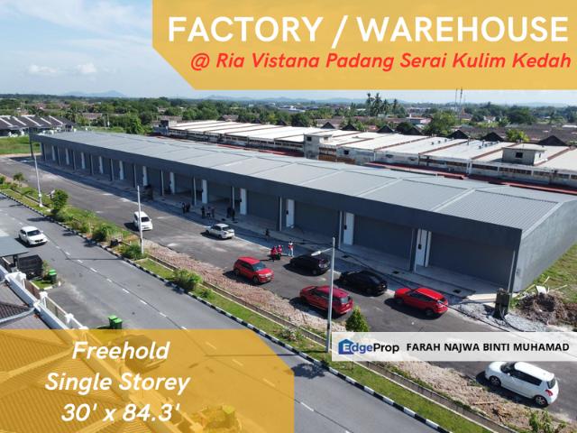 Warehouse for sale in Padang Serai, Kedah