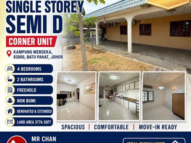 Residential House for sale in Batu Pahat, Johor