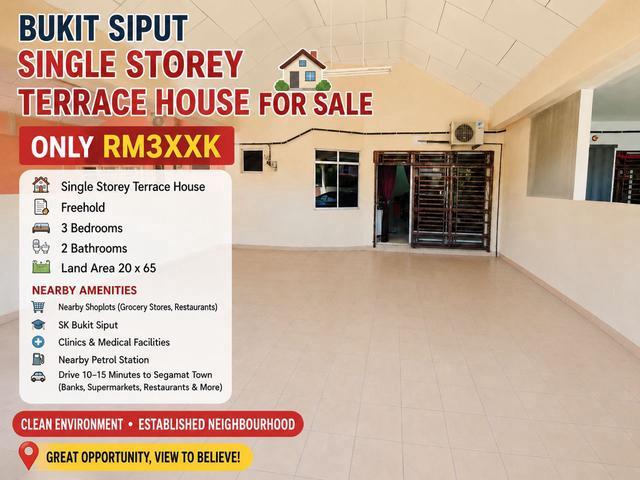 Terraced House for sale in Segamat