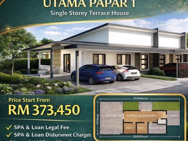 Terraced House for sale in Papar, Sabah