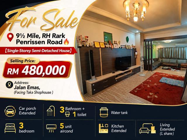 Residential House for sale in Kuching, Sarawak