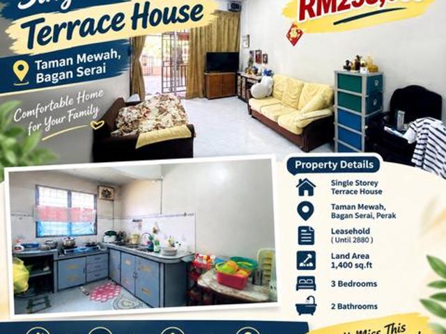 Terraced House for sale in Mukim Bagan Serai, Kerian