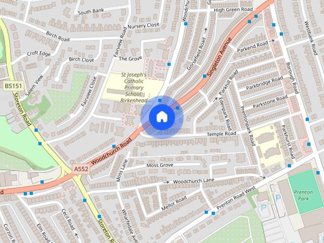 House for rent in Egerton Park, Birkenhead