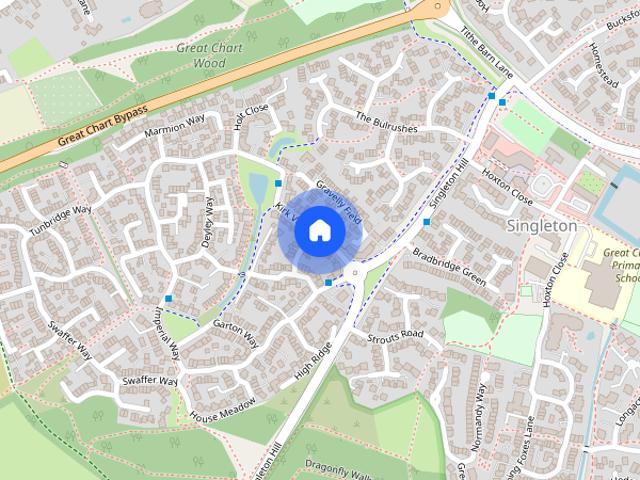 Apartment for rent in Singleton, Ashford