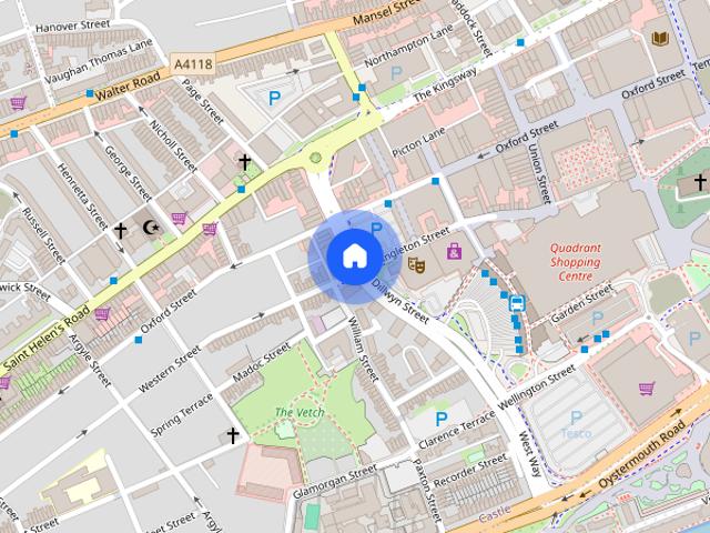 Apartment for rent in Mount Pleasant, Swansea