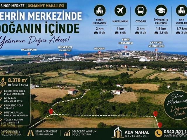 Sinop Merkez, Sinop içerisinde satılık Arsa