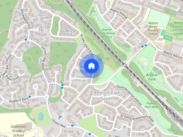 House for rent in Repton Park South, Ashford