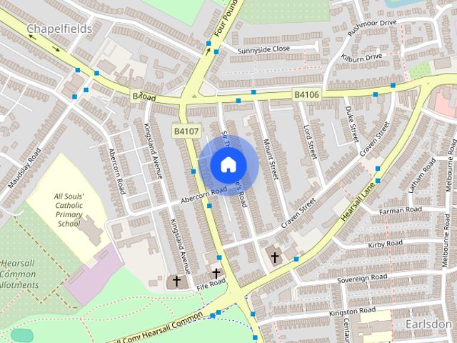 House for rent in Chapelfields, Coventry