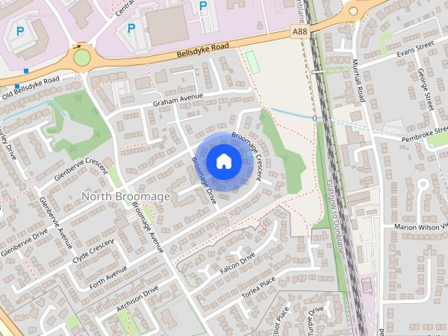 House for rent in Larbert, North Broomage