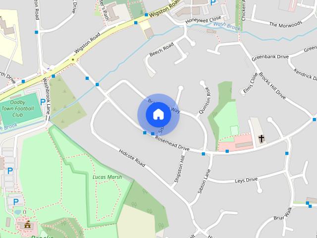 House for rent in Oadby, Leicestershire