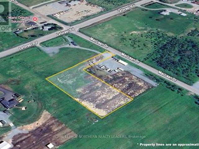 Land for rent in Connaught, Ontario