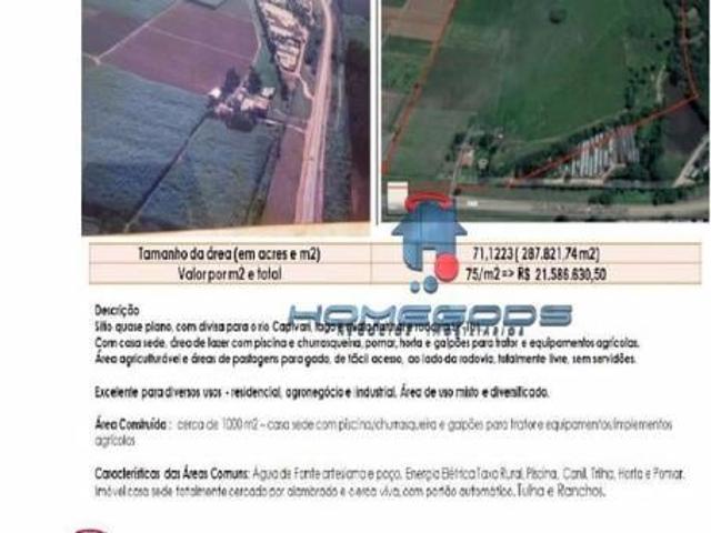 Sítio e chácara venda em Região Imediata de Campinas, Região Metropolitana de Campinas