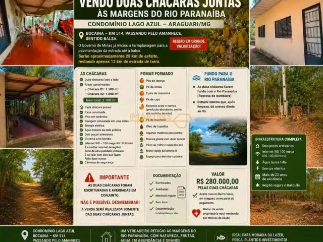Sítio e chácara venda em Região Geográfica Imediata de Uberlândia, Araguari