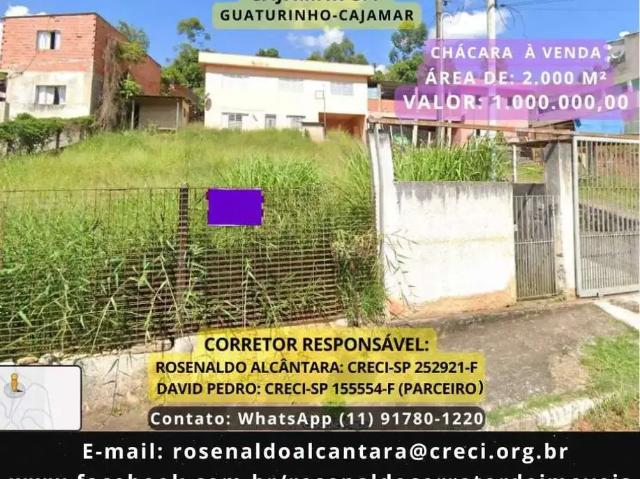 Sítio e chácara venda em Região Imediata de São Paulo, Região Metropolitana de São Paulo