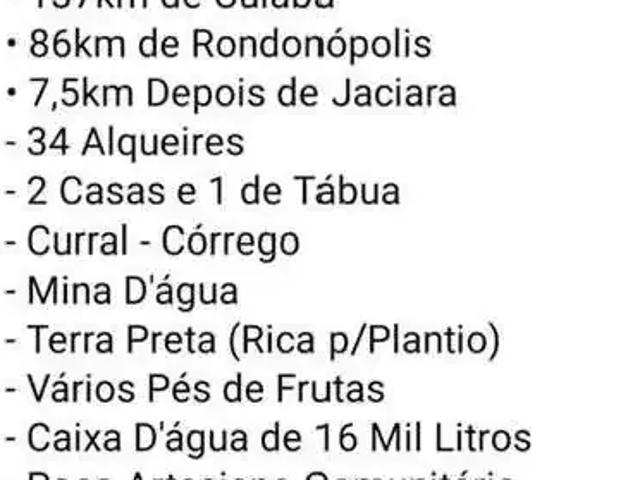 Sítio e chácara venda em Região Geográfica Imediata de Jaciara, Jaciara