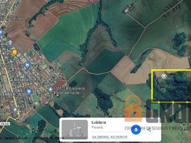 Sítio e chácara venda em Região Geográfica Imediata de Campo Mourão, Luiziana