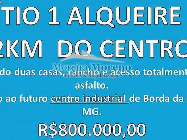 Sítio e chácara venda em Borda da Mata, Região Geográfica Intermediária de Pouso Alegre