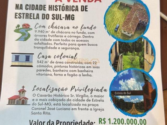 Sítio e chácara venda em Região Geográfica Imediata de Monte Carmelo, Estrela do Sul