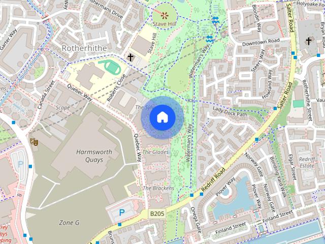 Apartment for rent in Rotherhithe, Greater London
