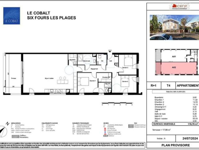 Appartement vente à Arrondissement de Toulon, Six-fours-les-plages