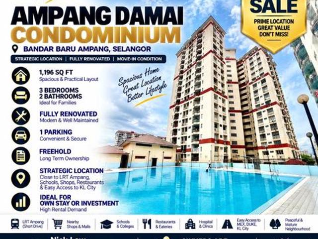 Condominium for sale in Langat, Selangor