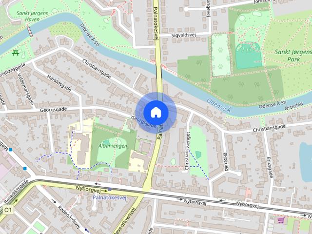 Lejlighed til leje i Sankt Jørgensmark, Odense