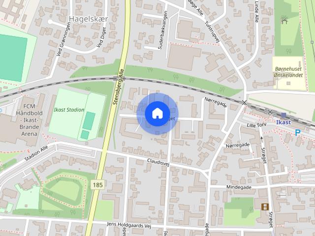 Lejlighed til leje i Ikast, Århus