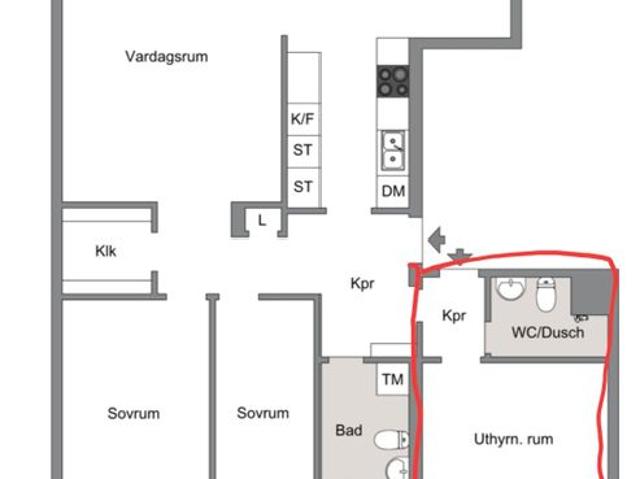Lägenhet hyra i Botkyrka, Stockholm