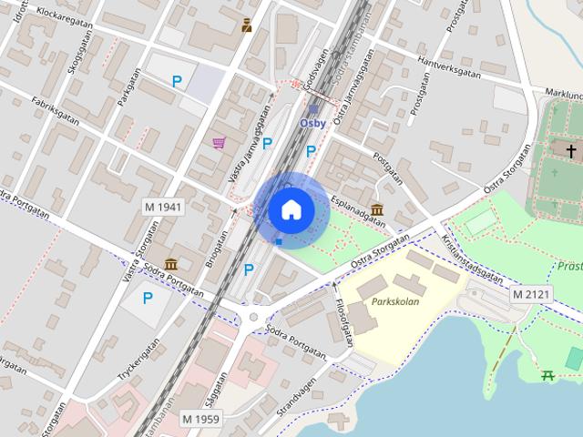 Lägenhet hyra i Osby, Skåne