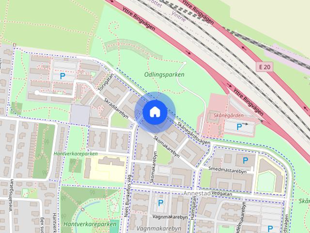 Lägenhet hyra i Bunkeflostrand, Skåne