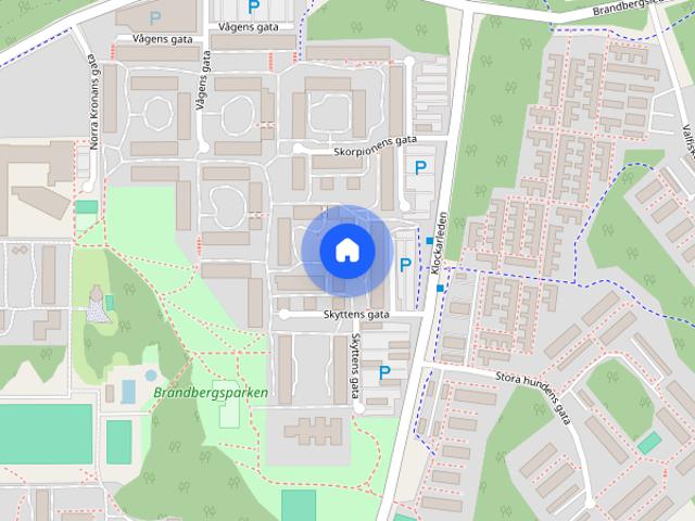 Rum hyra i Brandbergen, Handen