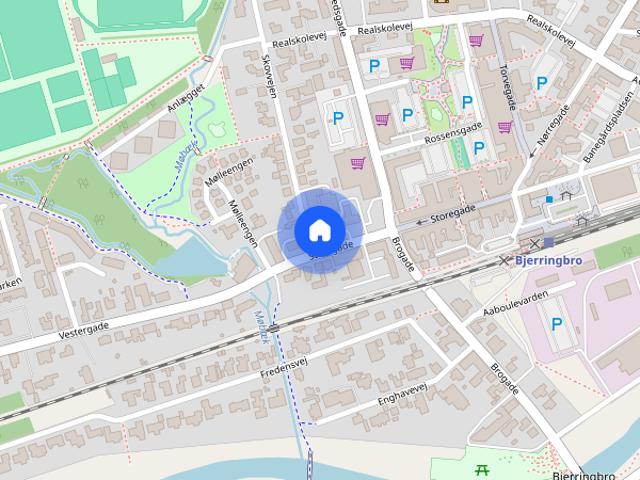 Hus til leje i Bjerringbro, Århus
