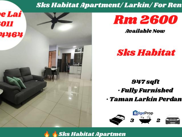 Condominium for rent in Johore Bahru, Johor