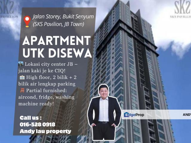 Condominium for rent in Johore Bahru, Johor